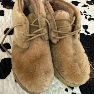 UGG Tan Shearling Boots